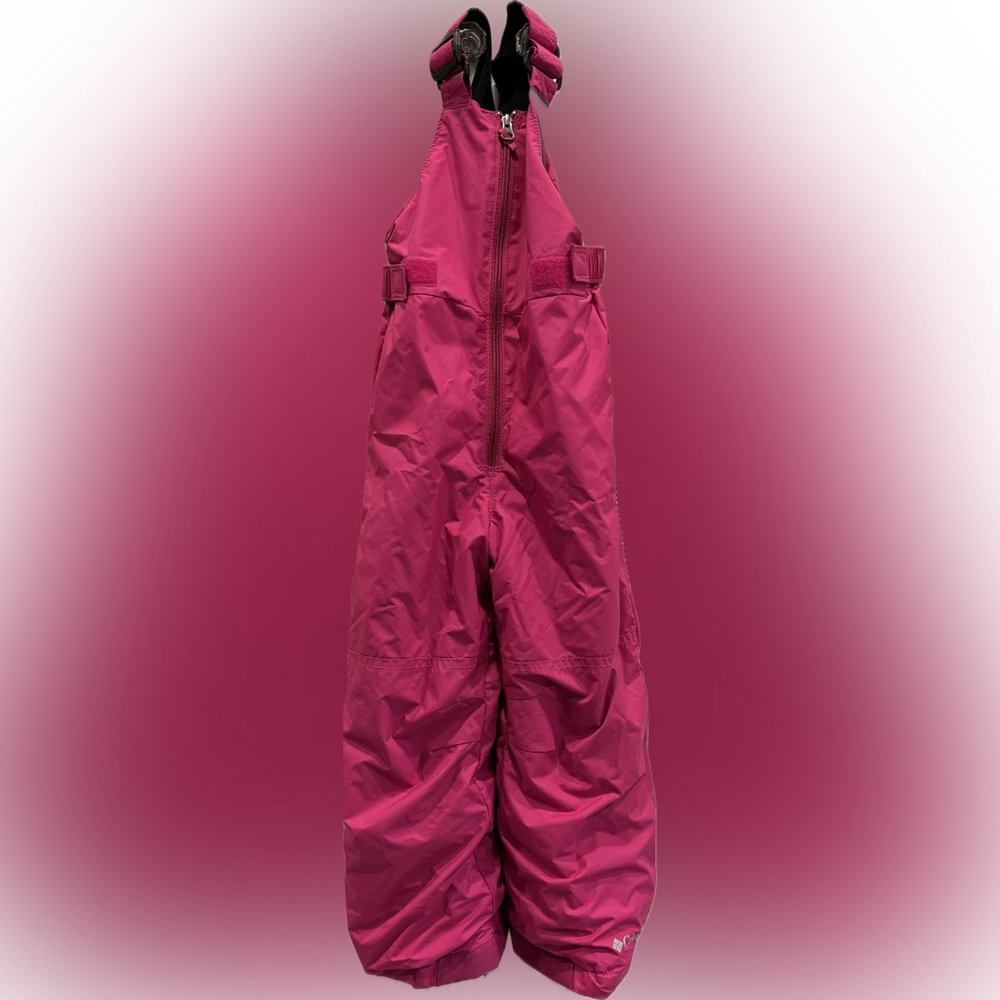 Columbia Girls XXS (4/5) pink ski bib